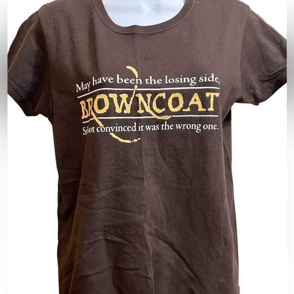 Firefly Browncoats t-shirt Size S - Picture 2 of 4
